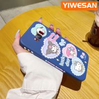 YIWESAN เคสปลอกสำหรับ Samsung S8 S8 Plus เคสลายการ์ตูน Sanrio เคสโทรศัพท์ดีไซน์ใหม่บางแบบสร้างสรรค์เคสป้องกันขอบสี่เหลี่ยมเคสนิ่มเคสปลอกซิลิโคนกันกระแทก