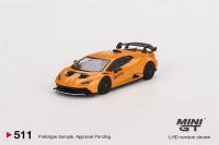 MINI GT 1:64 Lambo Huracan STO Arancio Borealis LHD Model Car