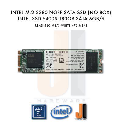 Intel SSD 5400S M.2 2280 NGFF SATA 6.0Gb/s 180GB (ของใหม่ ไม่มีกล่อง)