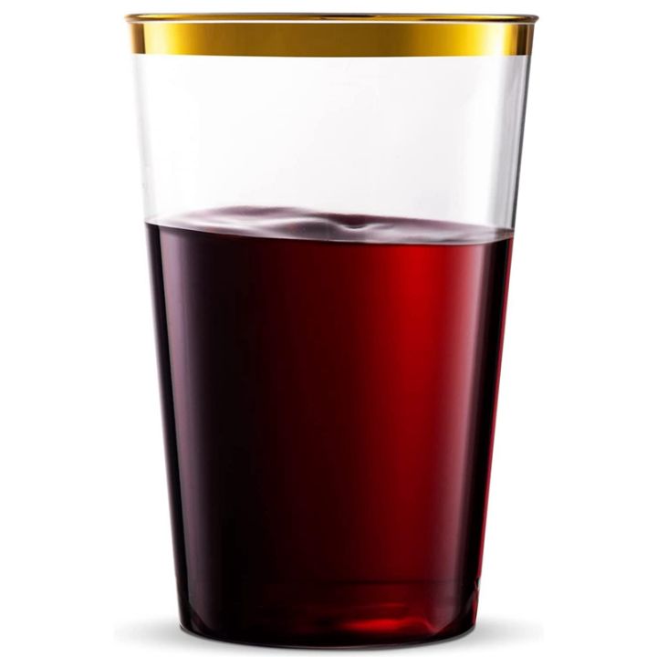 gold-plastic-party-cups-disposable-wine-cups-hard-plastic-cups-plastic-cocktail-tumblers-cups