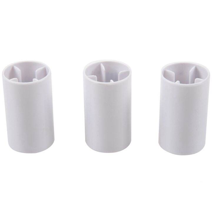 btone-3pcs-white-parallel-aa-to-d-size-battery-adapter-converter-holder-box