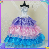 ? JCTTTY ? Handmade Princess Wedding PARTY ชุดเสื้อผ้าสำหรับตุ๊กตาของขวัญ