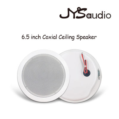 HIFI 6.5" Ceiling Speakers Wall Mount Stereo Sound Passive Coxial Speaker Ceiling Home In-wall Flush Boat Speakers PA System