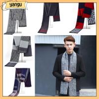 YANGU Casual High Quality Soft Mens Scarf Shawls Autumn Winter Neck Warmer