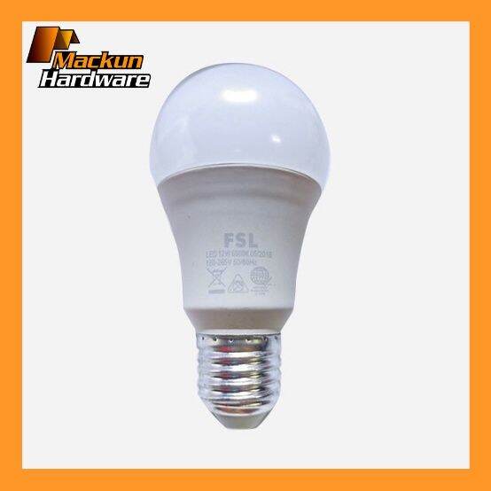 FSL LED BULB 12W DAYLIGHT Color Daylight/Warm White/Cool White Lazada PH