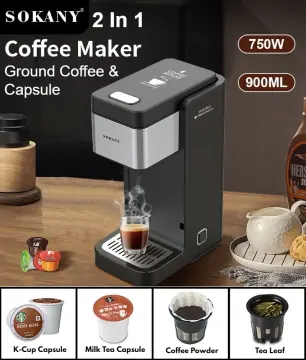 i Cafilas MINI Q Single Serve Coffee Maker Machine use Capsule Powder Low  Decibel Silent No Vibration