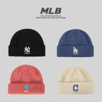 หมวกบีนนี่ แฟชั่น Ny / La หมวกถักคุณภาพสูงสําหรับผู้ชายผู้หญิง mlb