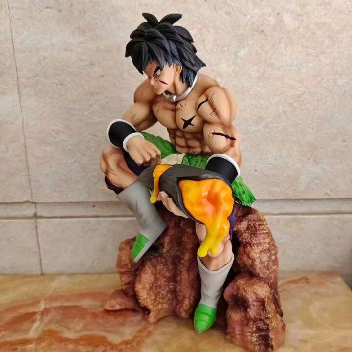 24cm-broly-dragon-ball-figures-gk-broli-action-figures-max-003-siting-anime-figurine-pvc-model-ornamen-toys-birthday-doll-gifts