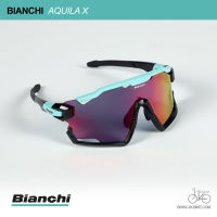 NEW! แว่นตาจักรยานกันแดด BIANCHI AQUILA X SUNGLASSES