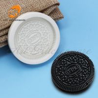 3D OREO Cookies Design Silicone Mold DIY Fondant Chocolate Mould Handmade Clay Model Cake Decorating Tools Baking Accessories Bread  Cake Cookie Acces