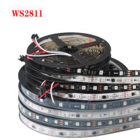 WS2815 WS2812B WS2811 LED light strip 5050SMD Dream Color IP30IP65IP67 Black White PCB DC5V12V