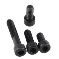 10pcs 38-24*78 black Allen Screws Cylinder Head knurled screw Hexagon Socket Machine bolts Nail 12.9 grade alloy steel