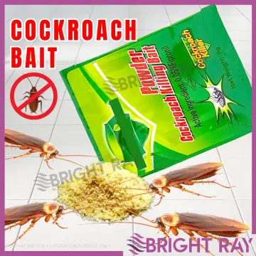 1PC] Cockroach Powder Bait Insect Bait Ubat Lipas Bait Attract Cockroach's  Favorite Food Roach Bait Makanan Lipas 蟑螂屋
