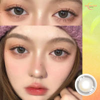 KOLA คอนแทคเลนส์ตาหวาน คอนแทคเลนส์มินิ คอนแทคเลนส์สี 14.2mm (1กล่อง /1คู่) เทา รายปี (12 เดือน) บิ๊กอายตาโต contact lens