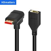 DisplayPort adapter Angle DisplayPort cable extension 90 Degree Displayport male to female cable adapter converter 4K 2K 144Hz Cables