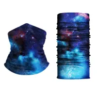 【CC】✶✚  2022 New Seamless high elastic ice silk series cross-border sunscreen sports outdoor windproof magic headscarf