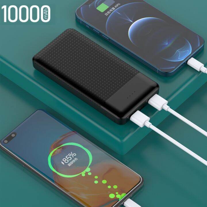 ddppg-ประกันสินค้า-1-ปี-แบตสำรอง-10000mah-พาวเวอร์แบงค์-power-bank-เพาเวอร์แบงค์-ในตัวที่วางโทรศัพท์มือถือ