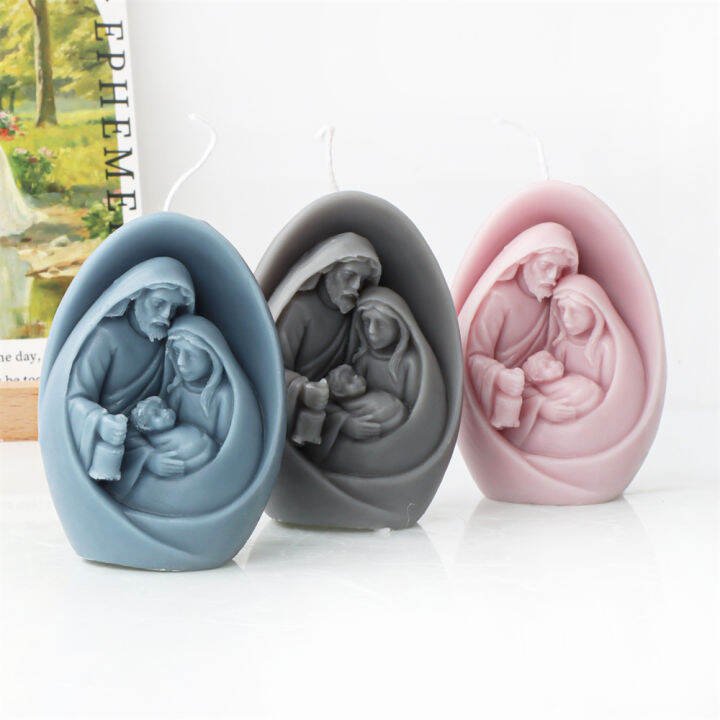 3d-christmas-decoration-mold-religious-candle-molds-catholic-themed-silicone-molds-holy-family-figurine-handmade-christian-3d-christmas-decoration-mold-diy-jesus-and-mary-virgin-mary-and-infant-jesus-