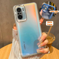 เคส POCO F5 Pro พร้อม POCOF3ฟิล์มเลนส์ F4 Note11Pro เรดมี่ Note12Pro Note11S กันกระแทกเคสใส่โทรศัพท์ POCO X4 GT POCOX3GT POCOX3NFC X5