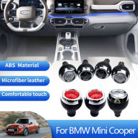 สำหรับ BMW Mini Cooper R55 R56 R57 R58 R59 R61 5 6ความเร็วสีแดงสีดำรถเกียร์เปลี่ยนลูกบิดแฮนด์บอลเกียร์ก้านอุปกรณ์เสริมฝาครอบ