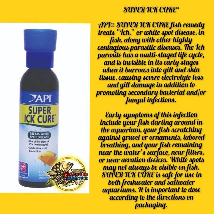 API Super Ick Cure(TREATING ICK) | Lazada PH