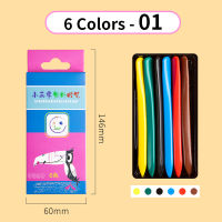 36 Colors Triangle Colored Crayons Childrens Hand Oil Pass Washable Pencils Painting Graffiti Student Stationery