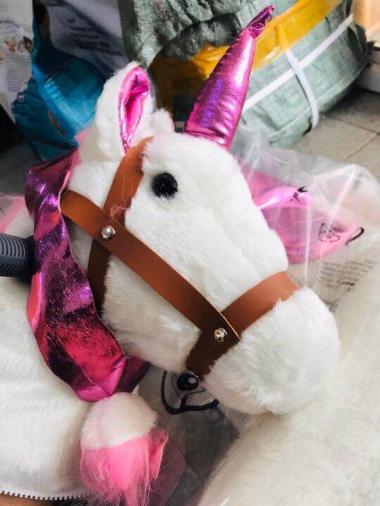 new-arrival-พร้อมส่งไทย-ride-on-horse-ม้าขนนุ่ม-โยกควบได้-ของเล่นในฝันของเด็กๆ-ขนนิ่มมาก-เกรดดีพรีเมี่ยม-งานส่งออกยุโรป