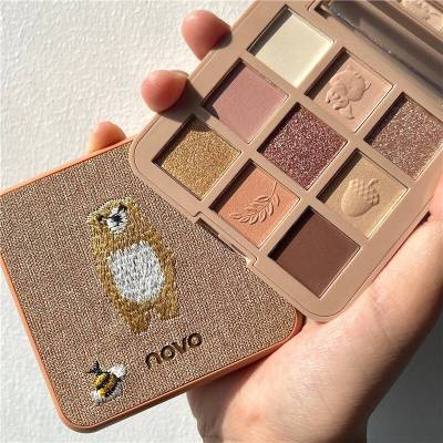 NO.5419 NOVO อายแชโดว์ 9 สี มีให้เลือก 3เบอร์ พิกเม้นท์สีสวยแน่นชัดติดทน มีทั้งอายแชโดว์เนื้อแมทและเนื้อชิมเมอร์ให้ตลับ