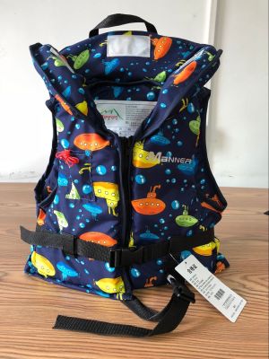 Nylon Kids Life Jacket Aid Swim Vest Boys Girls Swimsuit Printed  Life Jackets