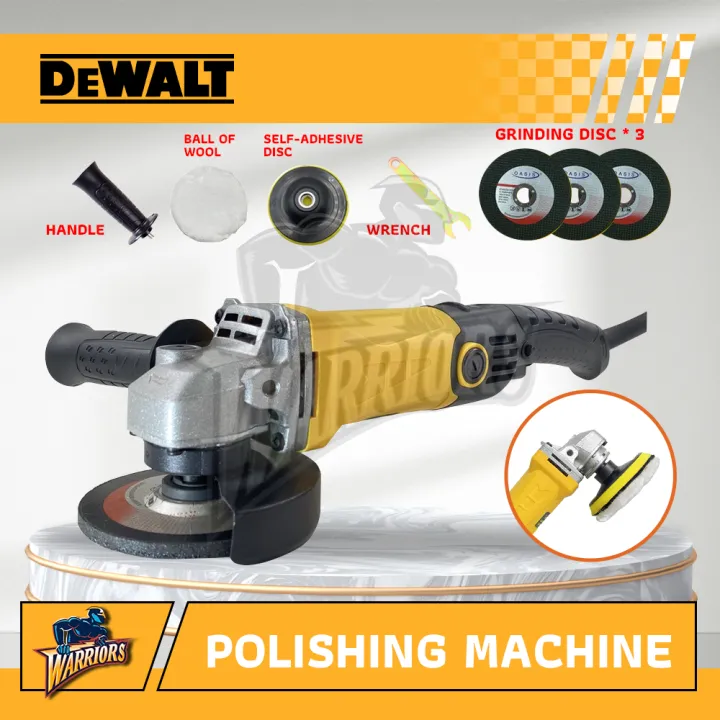 DeWALT 1000W Electric Angle Grinder / Polisher Long handle polishing