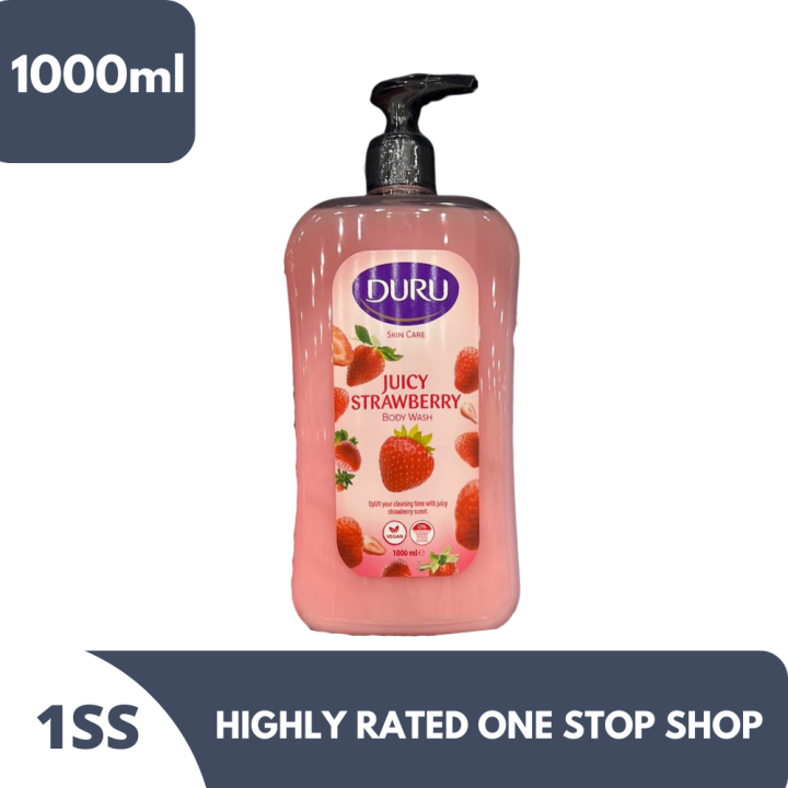 Duru Juicy Strawberry Body Wash 1000ml Lazada PH