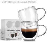 ☫☼ณฑ์xianhaochen048906 JANKNG-Resistente Ao Calor Parede Copo De Vidro Conjunto Cerveja Caneca Chwhisky Canecas Copos Transparentes Café Feito À Mão