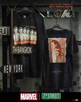 เสื้อยืดวินเทจ Marvel  ลาย โลกิ  รุ่น V-TVA002 ลิขสิทธิ์แท้  100% พร้อมส่ง