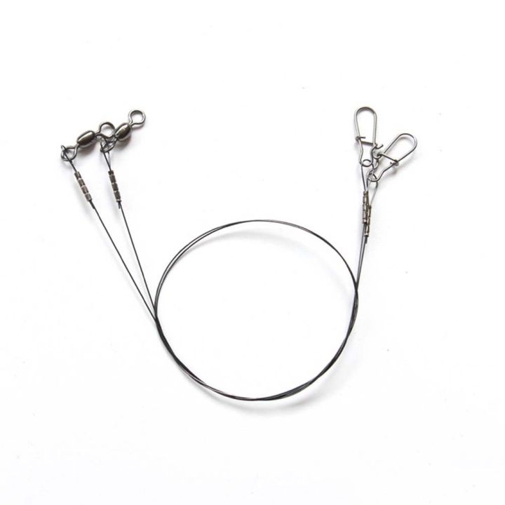 a-decent035-2pcs-bag-steel-wire-leader-with-snap-swivels-leadcore-leash-fishing-line-stainless-titanium-thread-anti-bite