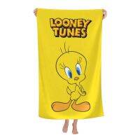 -= Tweety Bird เสื้อคลุมอาบน้ํา ผ้าขนหนูไมโครไฟเบอร์ พิมพ์ลาย 130*80 ซม. (52*32 นิ้ว) แฟชั่น สําหรับทุกเพศ