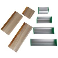 ✵❈ Cheap 1pc Silk Screen Printing Squeegee Ink Scraper Screen Printing Aluminum Emulsion Scoop Coater Tools