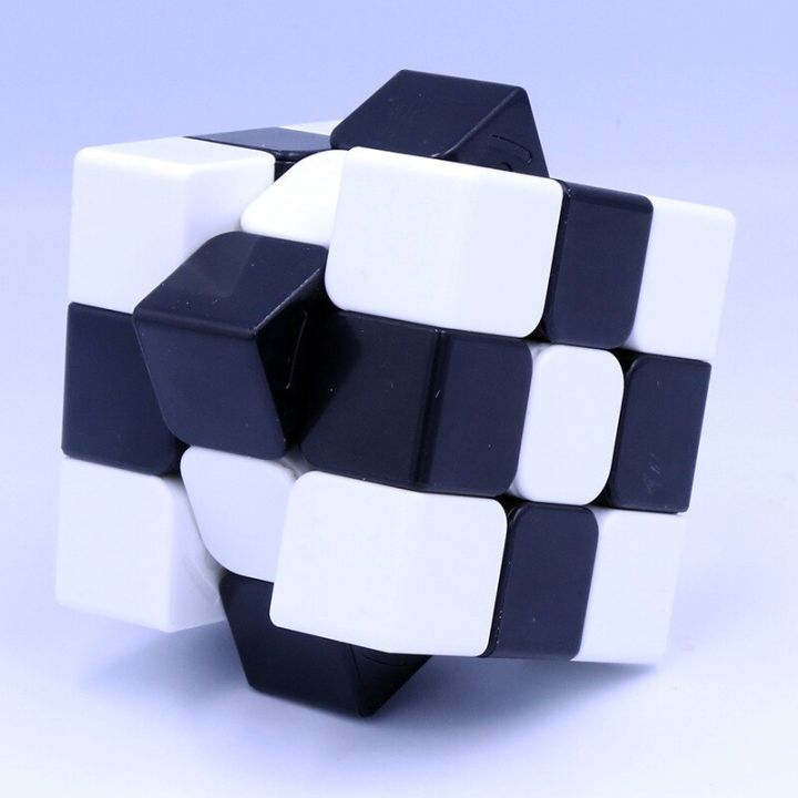 3x3x3ลูกบาศก์มายากลสีดำสีขาวเกมปริศนานีโอคิวโบมาจิโกะของเล่นเพื่อการศึกษาสำหรับเด็ก