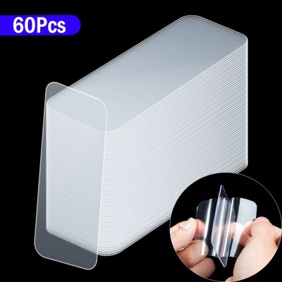 ✜ 2x5cm Transparent Double Sided Tape Strong Adhesive Nano Tape Patch Waterproof Wall Stickers For Home Office Resistant Tapes