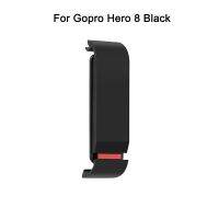 ประตูแบตเตอรี่อลูมิเนียมดั้งเดิมสำหรับ Gopro HERO 8สีดำอะไหล่ฝาครอบกล้องด้านข้าง