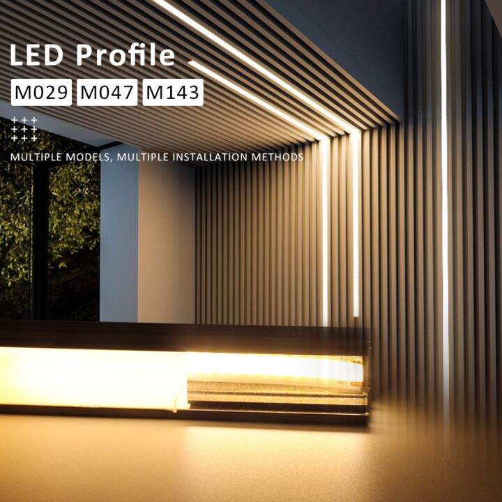 LED Strip Running Wave Light Aluminium Profile 50cm 8mm 10mm 12mm