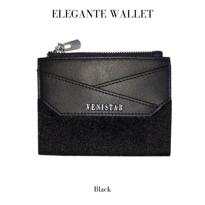 venistar-กระเป๋ารุ่น-elegante-wallet-กระเป๋าสตางค์ใบสั้น-กระเป๋าแฟชั่น-กระเป๋าสตางค์ผู้หญิง-กระเป๋าผู้หญิง-lazinstyle-กระเป๋าใส่บัตร-card-holder