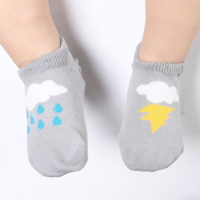 Child Boat Socks Short Baby Socks Cartoon Non-slip Floor Socks