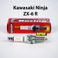 หัวเทียน BRISK PREMIUM ZS ไร้เขี้ยว Kawasaki Ninja ZX-6 R Spark Plug (SZ01RA) รองรับเฉพาะเบนซิน 95 Made in EU