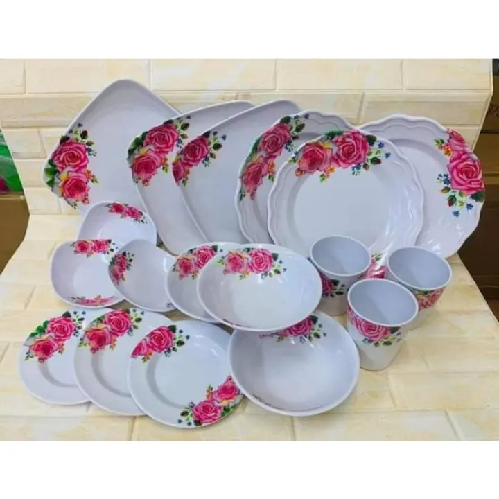 MELAMINE PLATE SET 3 DESIGNS Lazada PH
