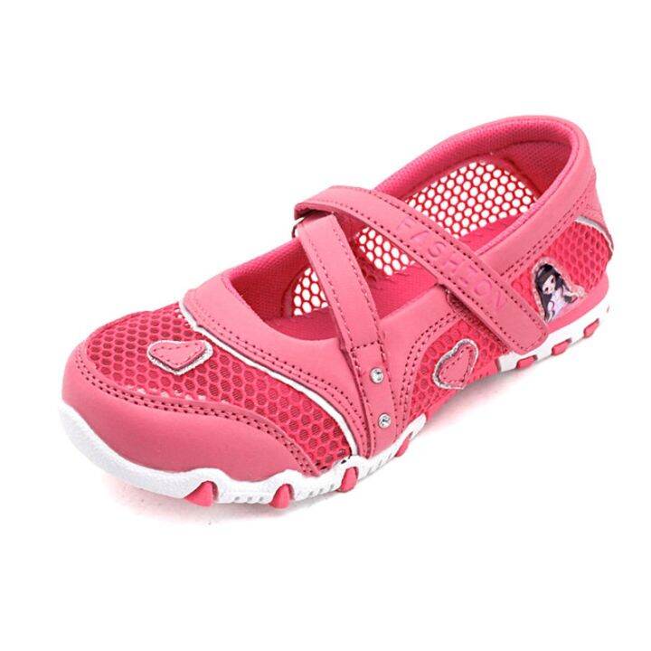 2023-new-summer-high-quality-non-slip-children-shoes-girls-fashion-sandals-cartoon-princess-sandals-kids-flat