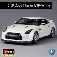 2009 Nissan GT-R (Bburago) 1:18  โมเดลรถยนต์ ของเล่น ของสะสม ของขวัญ แบบจำลองรถเสมือนจริง เก็บคูปองลาซาด้า +คูปองร้าน +เก็บเหรียญ ใช้ลดราคาได้ค่ะ