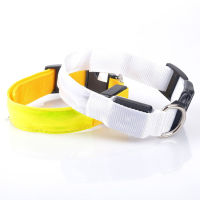 Free Shipping Dog Products Colorful Lattice Reflection illuminate Collars Goods