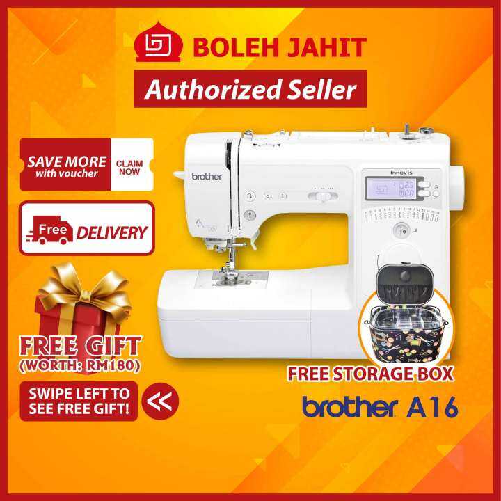 Brother Innovis A16 Computerised Sewing Machine Lazada