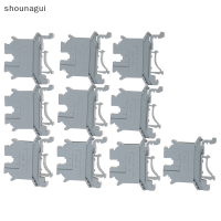 shounagui 10pcs Rail Terminal BLOCK Universal PANEL MOUNT UK 2.5B 32A การเชื่อมต่อสกรู