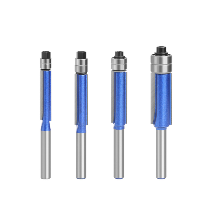 4-pcs-wood-bit-face-mill-6-35mm-shank-milling-cutter-flush-trim-with-bearing-router-bit-set-for-woodworking